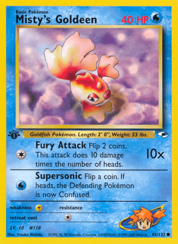 Misty's Goldeen GYM1-85