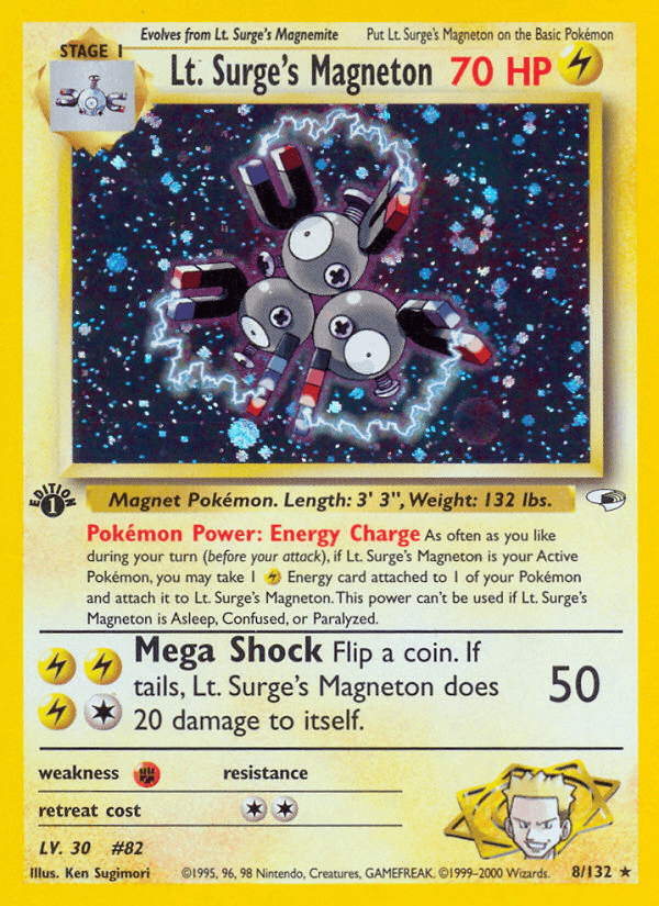 Lt. Surge's Magneton GYM1-8