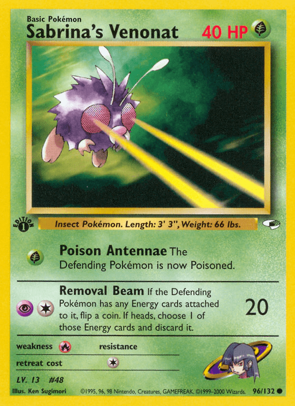 Sabrina's Venonat GYM1-96