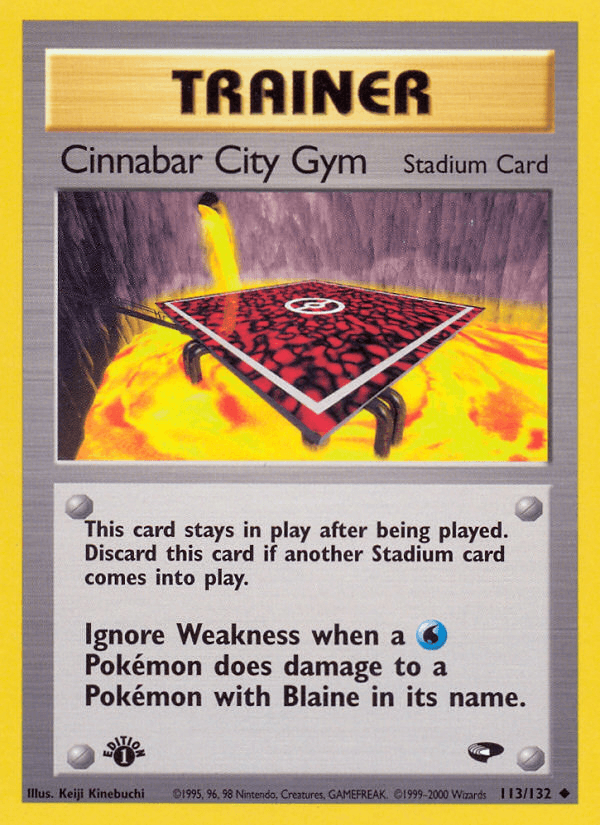Cinnabar City Gym GYM2-113