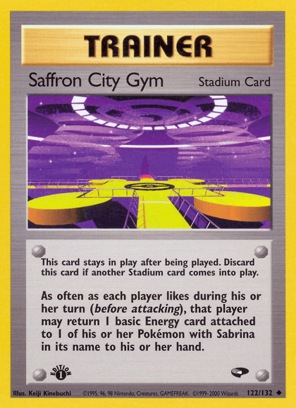 Saffron City Gym GYM2-122