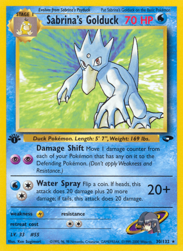 Sabrina's Golduck GYM2-30