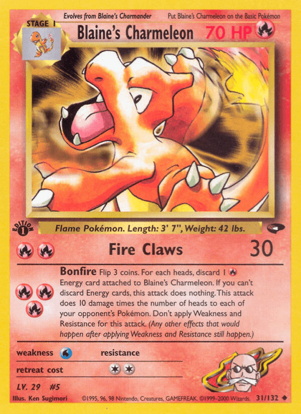 Blaine's Charmeleon GYM2-31