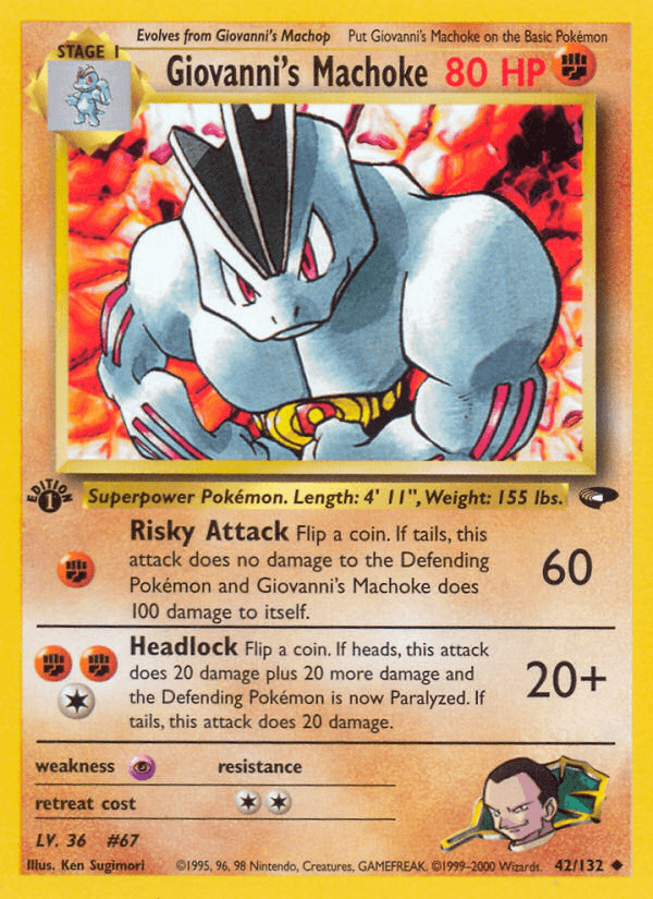 Giovanni's Machoke GYM2-42