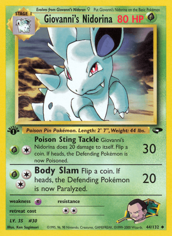 Giovanni's Nidorina GYM2-44