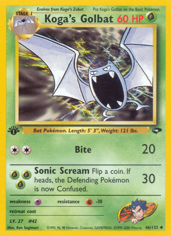 Koga's Golbat GYM2-46