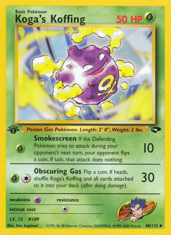 Koga's Koffing GYM2-48