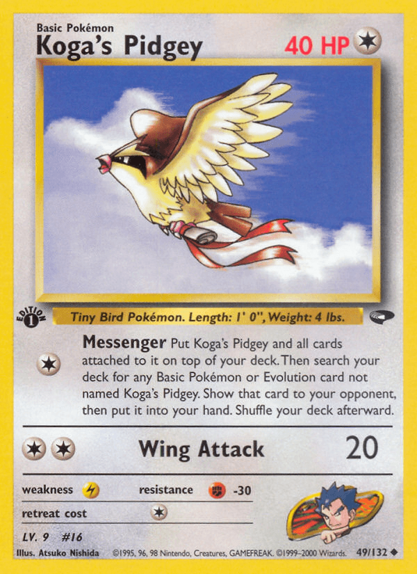 Koga's Pidgey GYM2-49