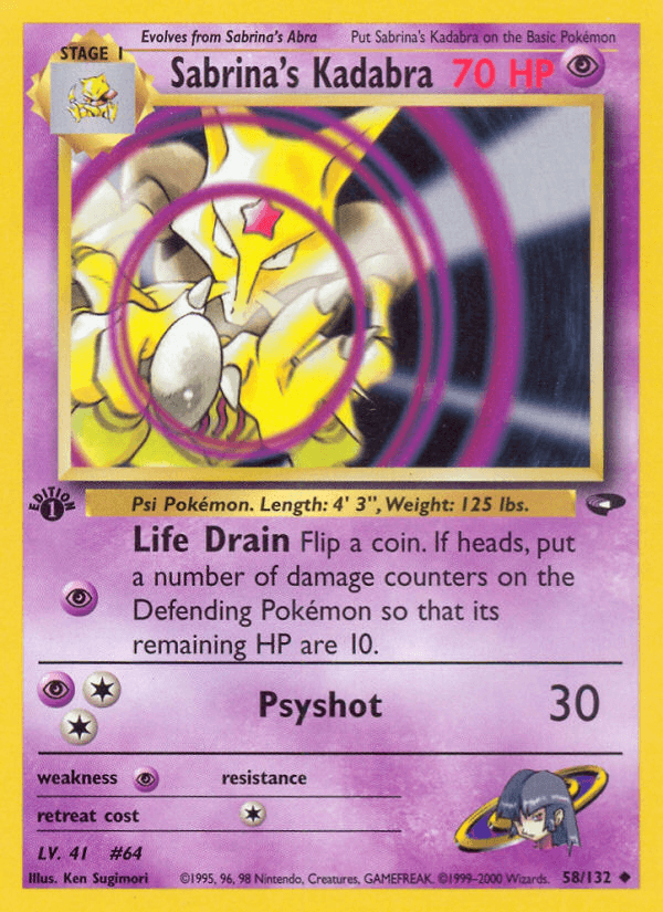 Sabrina's Kadabra GYM2-58