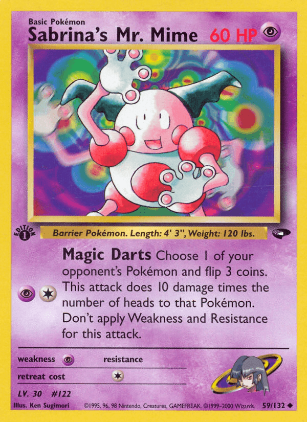 Sabrina's Mr. Mime GYM2-59