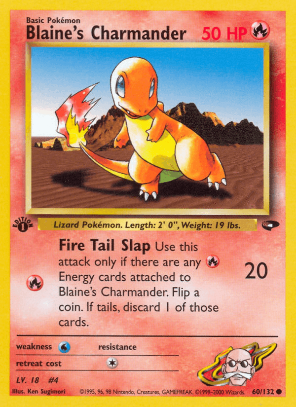 Blaine's Charmander GYM2-60