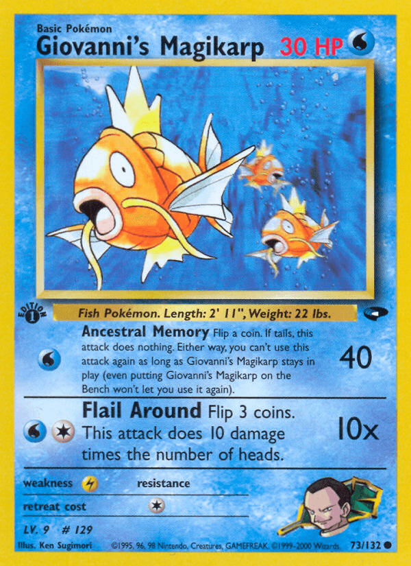 Giovanni's Magikarp GYM2-73