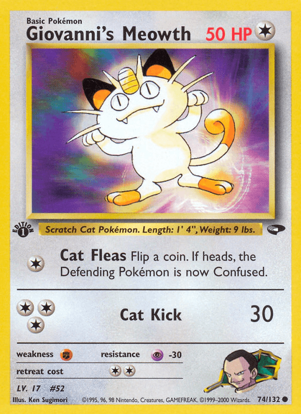 Giovanni's Meowth GYM2-74