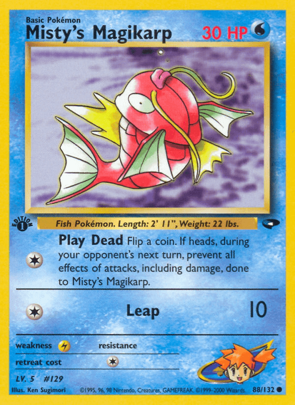 Misty's Magikarp GYM2-88