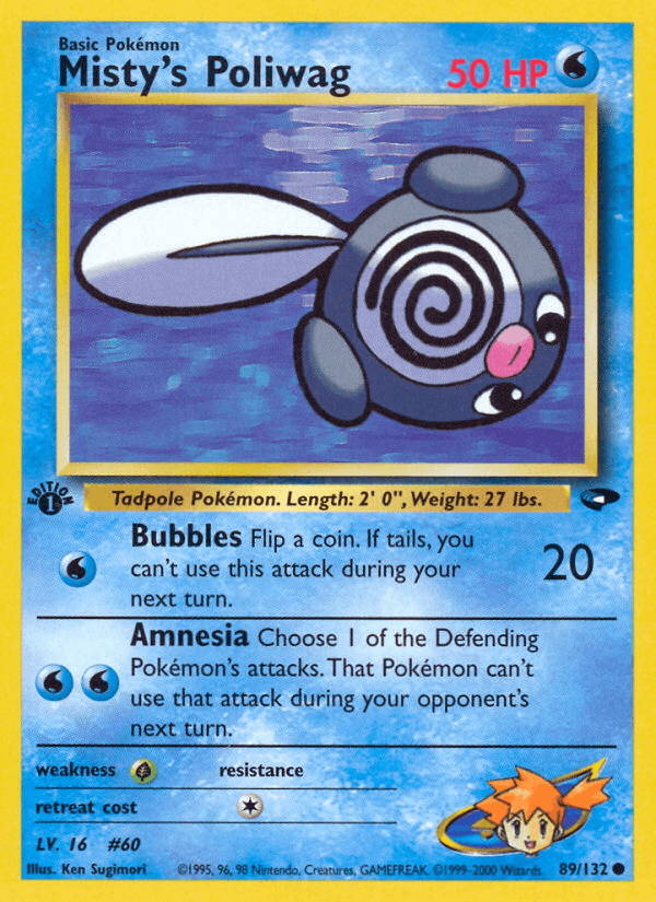 Misty's Poliwag GYM2-89