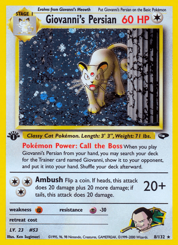 Giovanni's Persian GYM2-8
