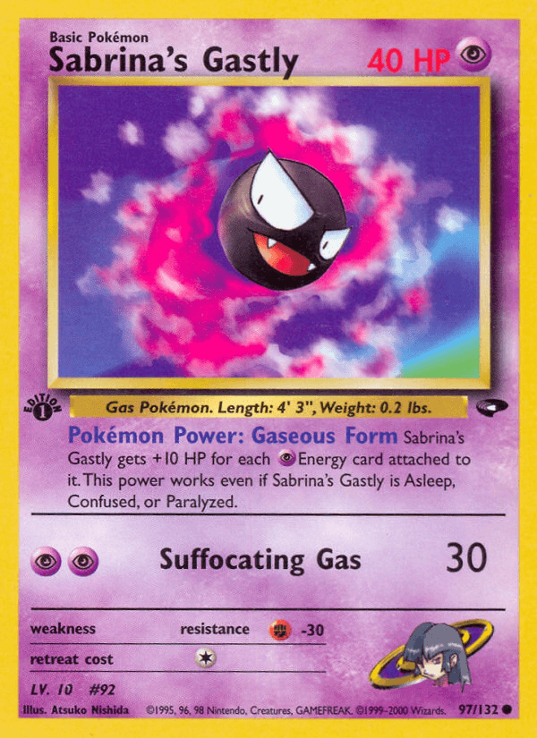 Sabrina's Gastly GYM2-97