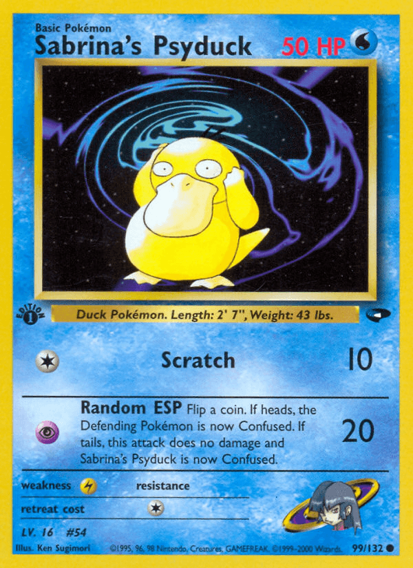 Sabrina's Psyduck GYM2-99