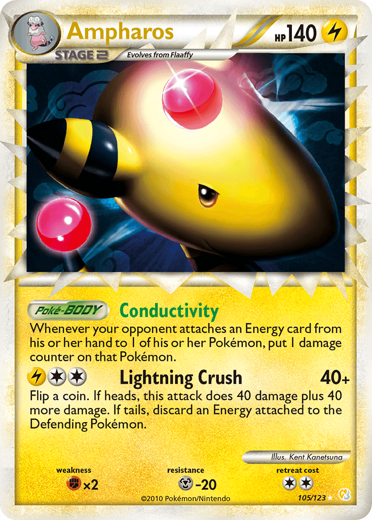 Ampharos HGSS1-105