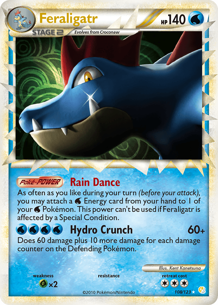 Feraligatr HGSS1-108