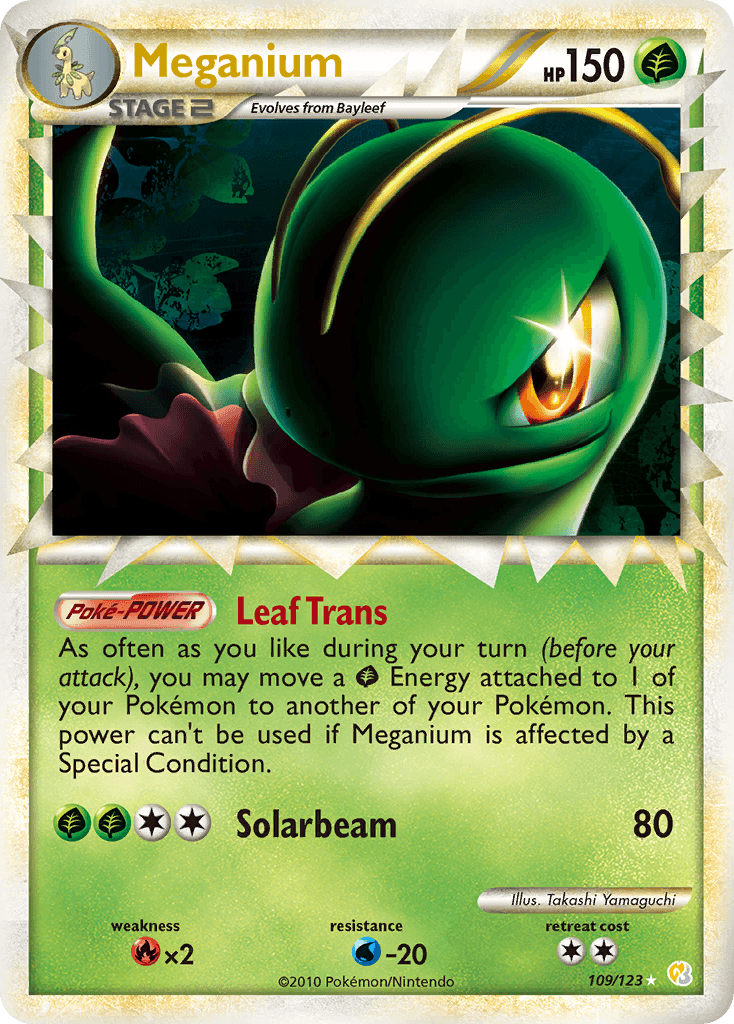 Meganium HGSS1-109