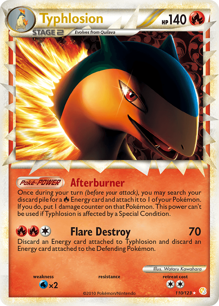 Typhlosion HGSS1-110
