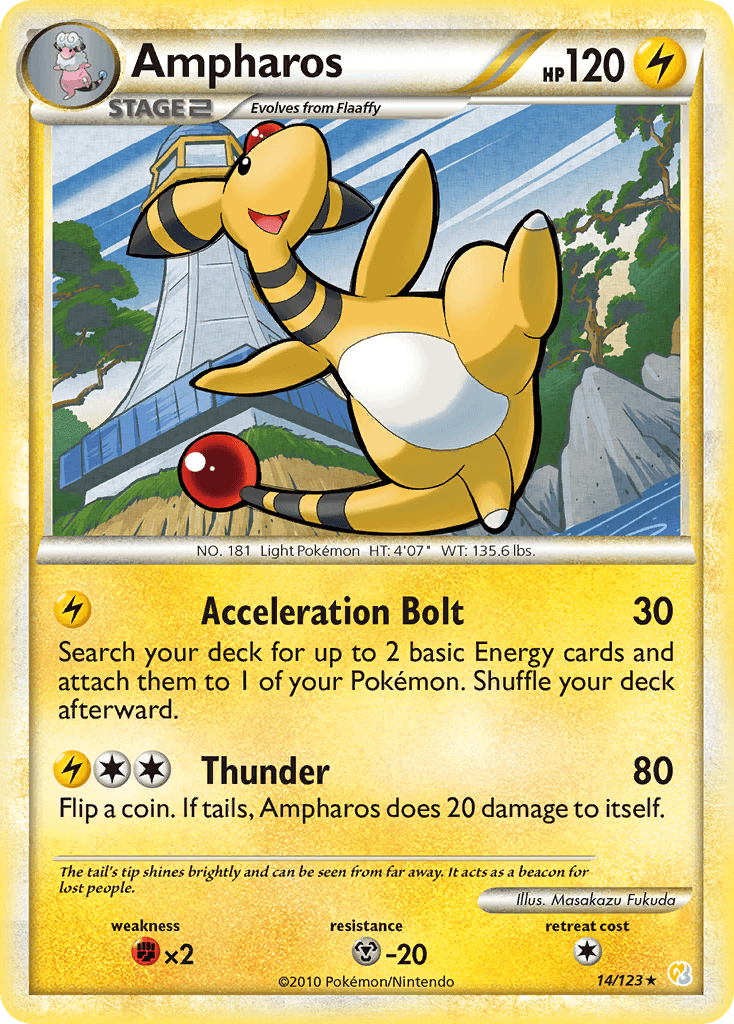 Ampharos HGSS1-14