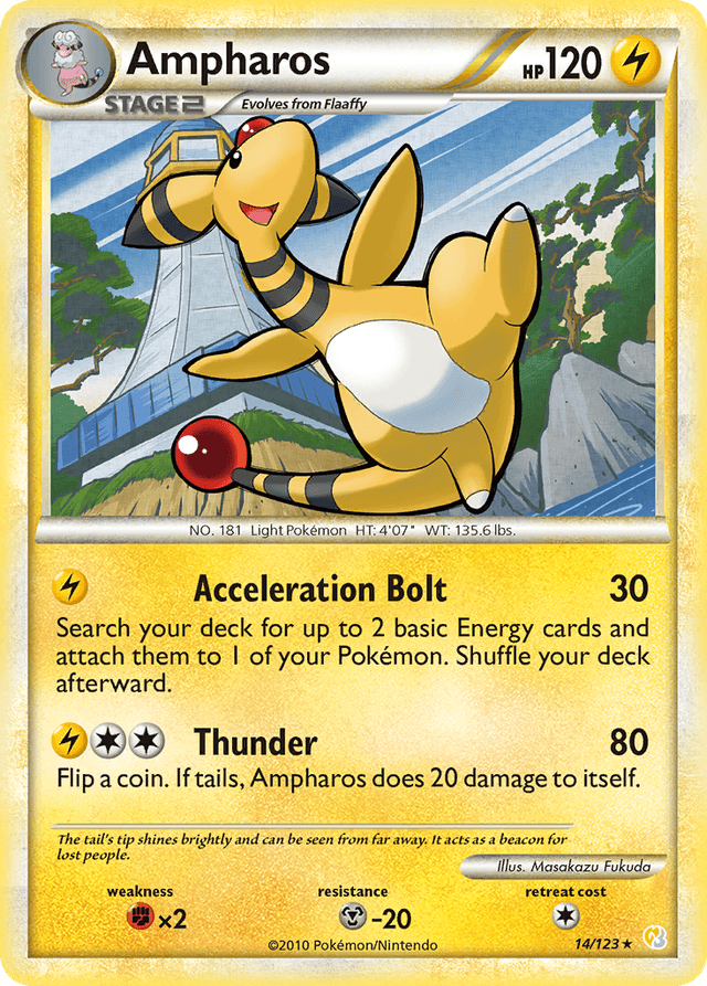 Ampharos HGSS1-14
