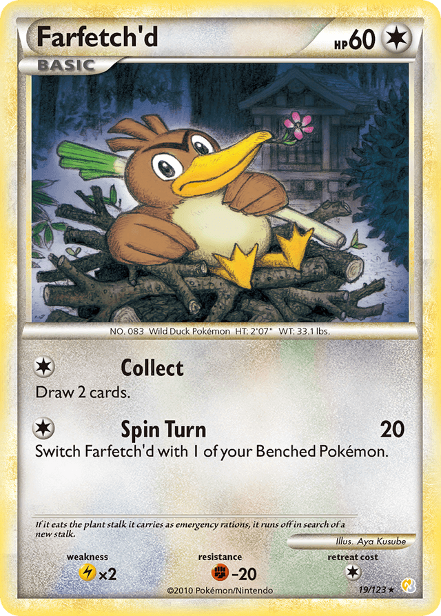 Farfetch'd HGSS1-19