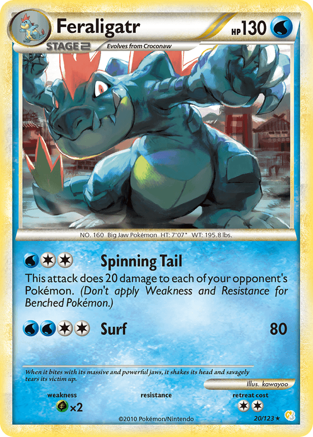 Feraligatr HGSS1-20