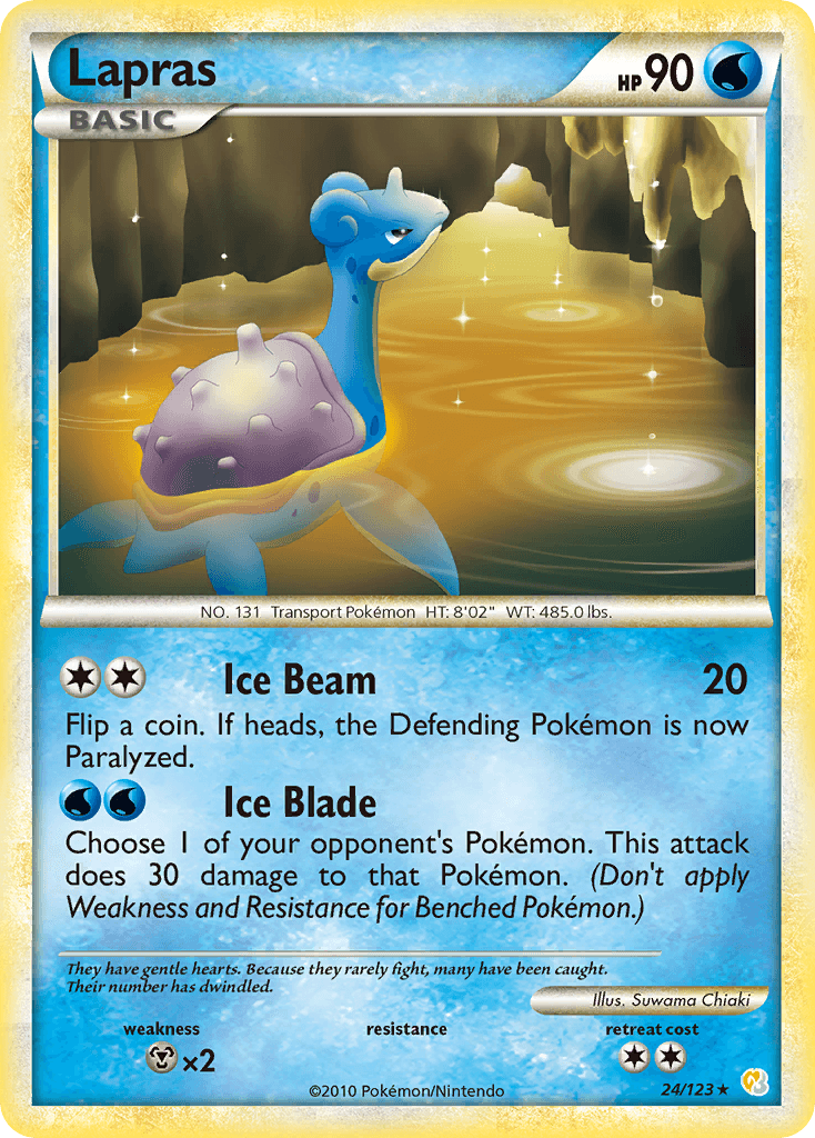 Lapras HGSS1-24