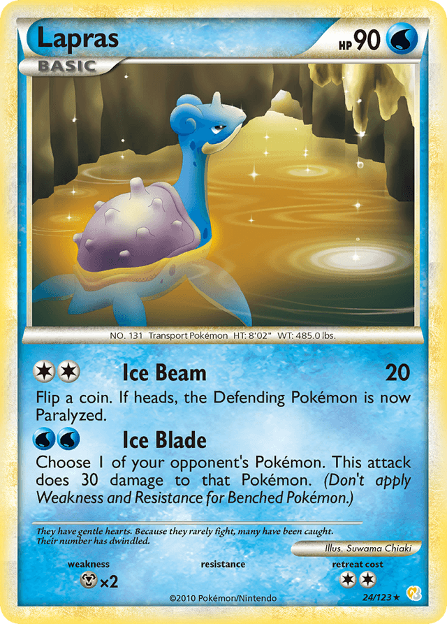 Lapras HGSS1-24