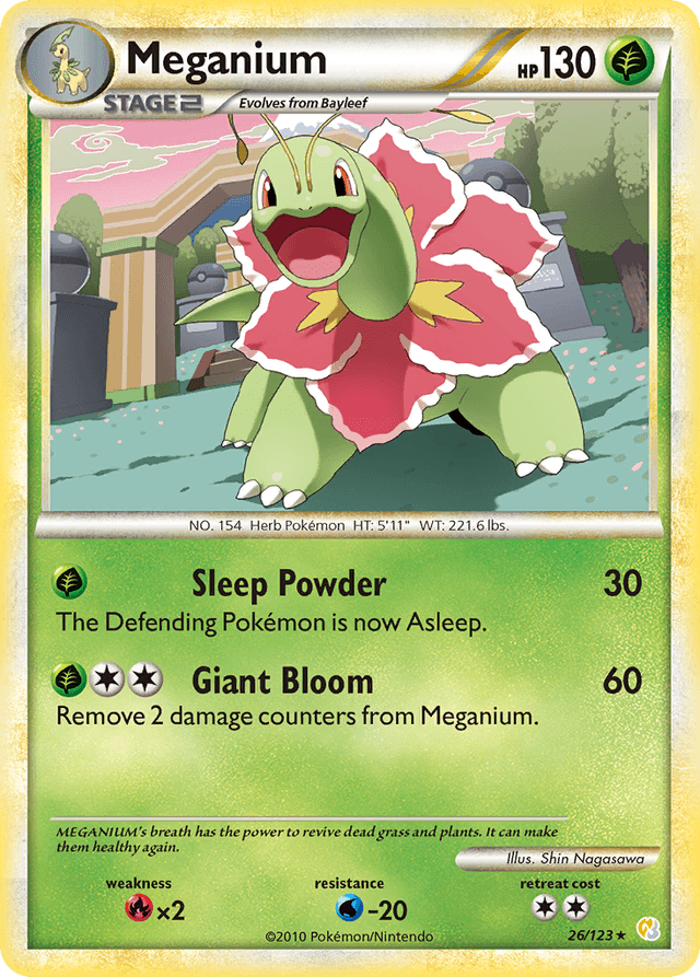 Meganium HGSS1-26