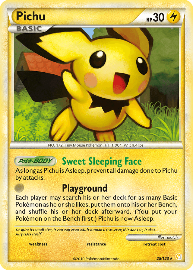 Pichu HGSS1-28