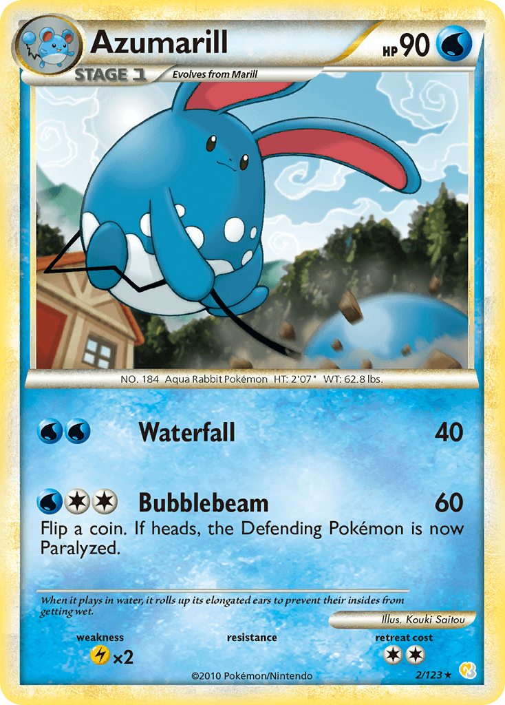 Azumarill HGSS1-2