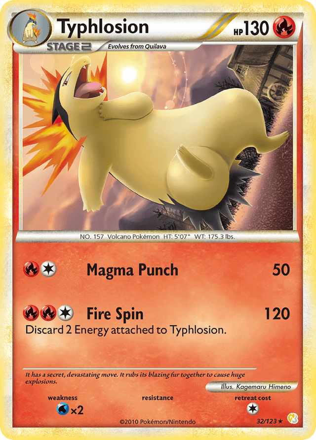 Typhlosion HGSS1-32
