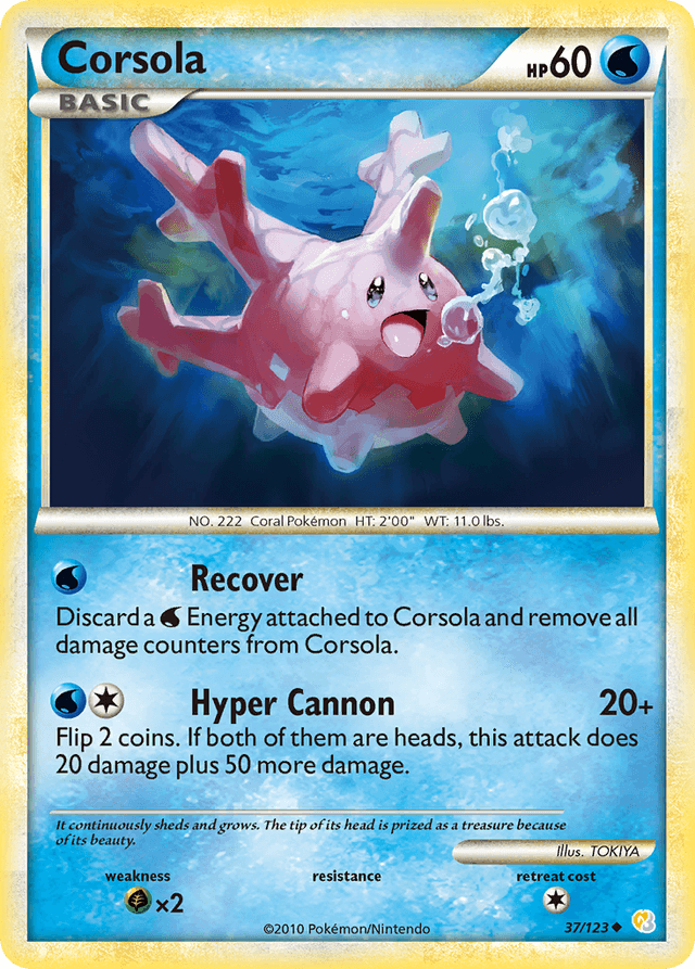Corsola HGSS1-37