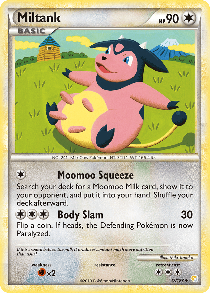 Miltank HGSS1-47