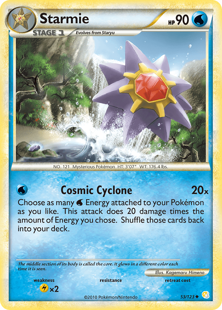 Starmie HGSS1-53
