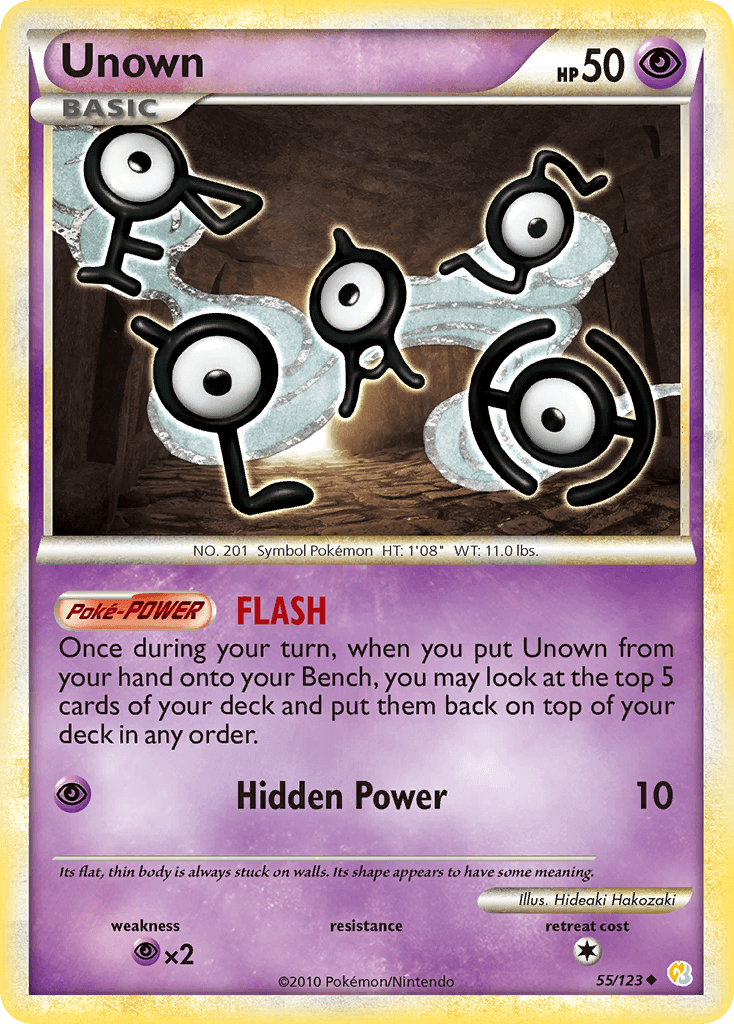 Unown HGSS1-55