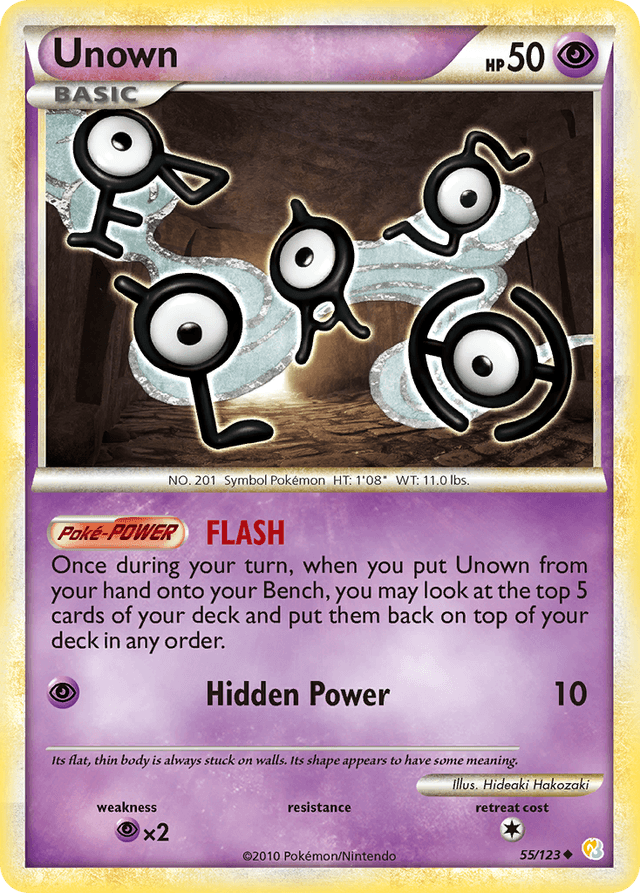 Unown HGSS1-55