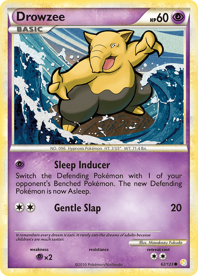 Drowzee HGSS1-62