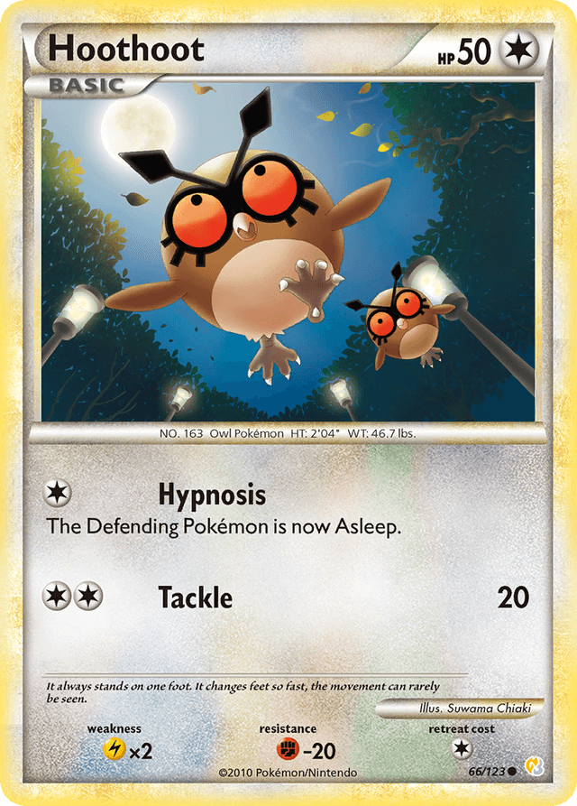 Hoothoot HGSS1-66