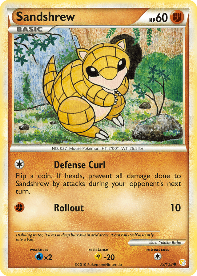 Sandshrew HGSS1-79