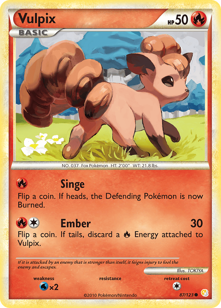 Vulpix HGSS1-87