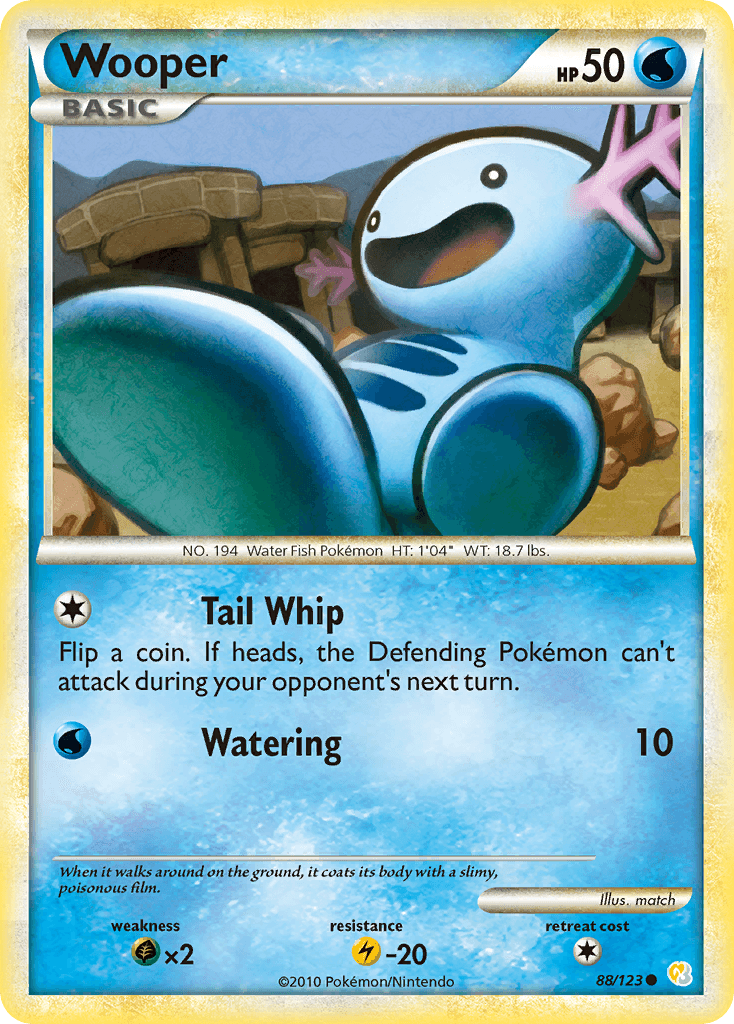 Wooper HGSS1-88