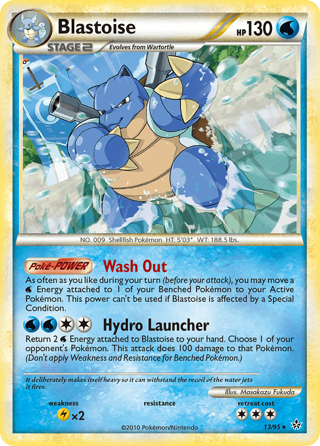 Blastoise HGSS2-13