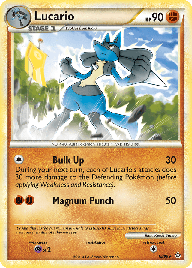 Lucario HGSS2-19