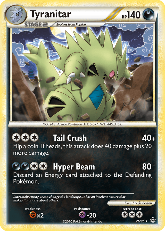 Tyranitar HGSS2-26