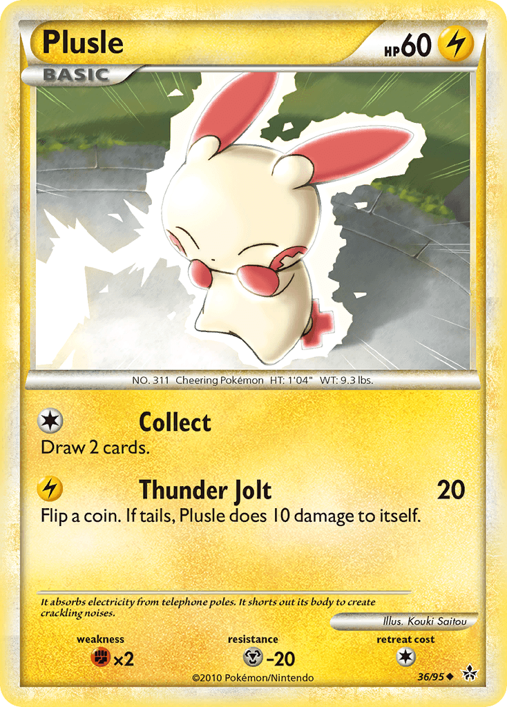 Plusle HGSS2-36